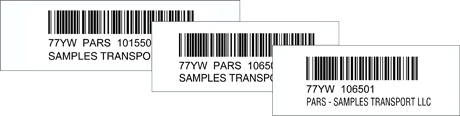 pars labels